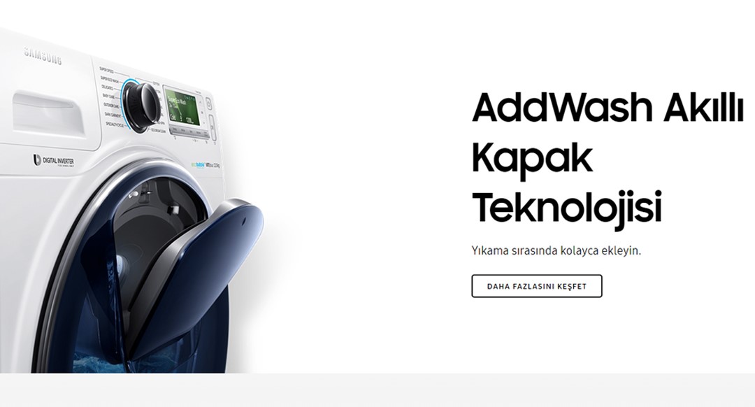 Addwash Akıllı Kapak Teknolojisi